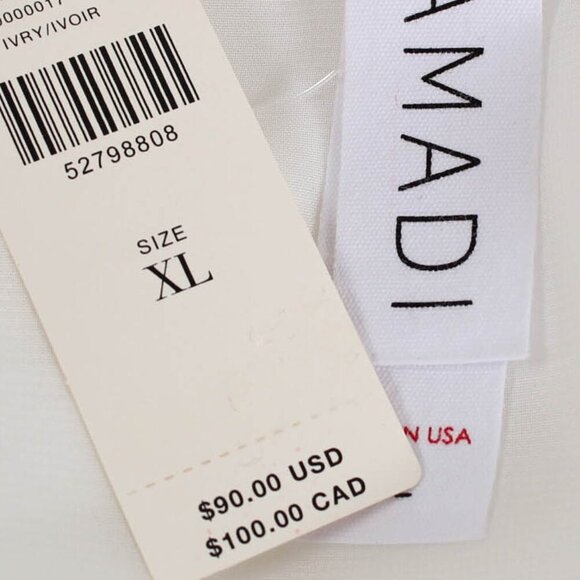 Anthropologie Amadi Ameline Tiered Cami Tank White Ivory Textured Size XL - Picture 6 of 8